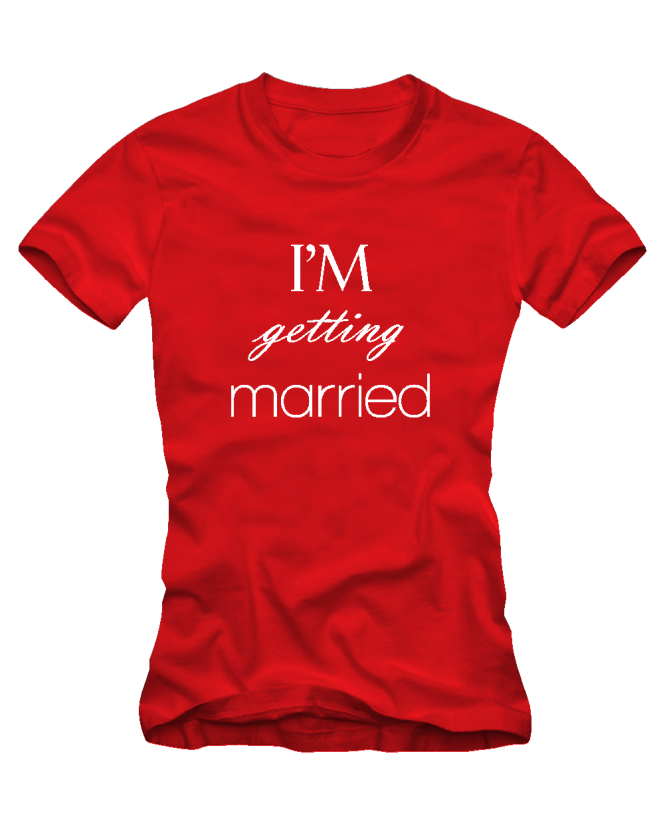 I'm getting married I'm getting married